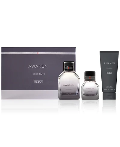 Tumi Men's 3-Pc. Awaken [08:00 Gmt] Eau de Parfum Gift Set