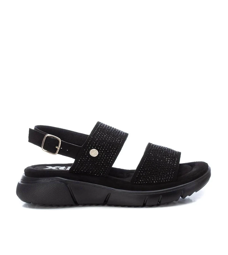 Women's Flat Suede Sandals By Xti