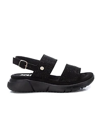 Women's Flat Suede Sandals By Xti
