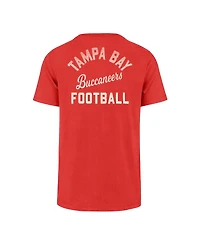 Men's '47 Brand Red Tampa Bay Buccaneers Turn Back Franklin T-shirt