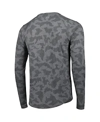 Men's Msx by Michael Strahan Gray Tampa Bay Buccaneers Performance Camo Long Sleeve T-shirt