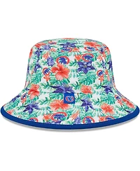Men's New Era Chicago Cubs Tropic Floral Bucket Hat