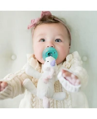 Wubbanub Baby 0 to 6m Pacifier - White Unicorn