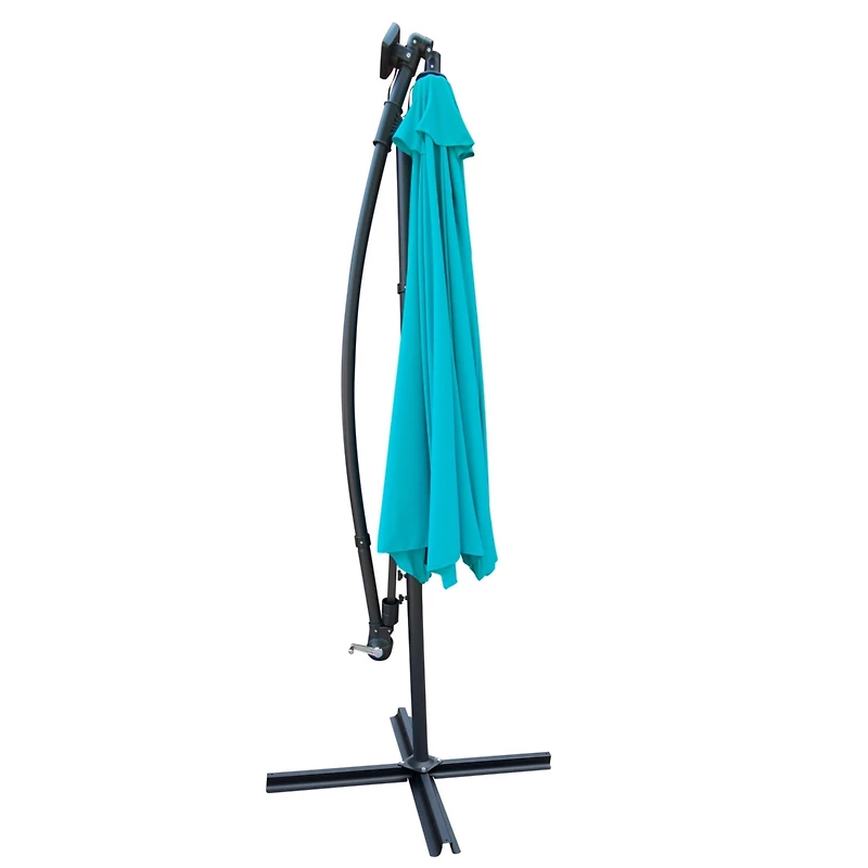 Streamdale Solar Led Patio Umbrella, Waterproof, 8 Ribs