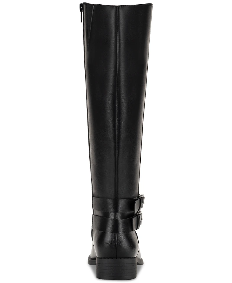 Style & Co Women's Maliaa Buckled Riding Boots, Created for Macy's
