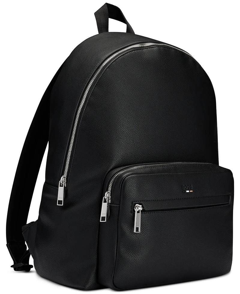 Hugo Boss Men's Ray Solid Color Backpack
