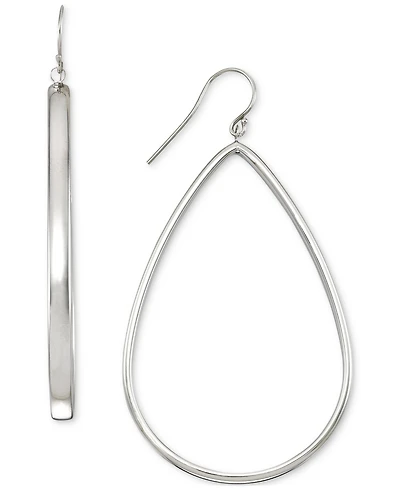 14k Gold Vermeil Earrings, Teardrop Dangle Earrings (Also Sterling Silver)