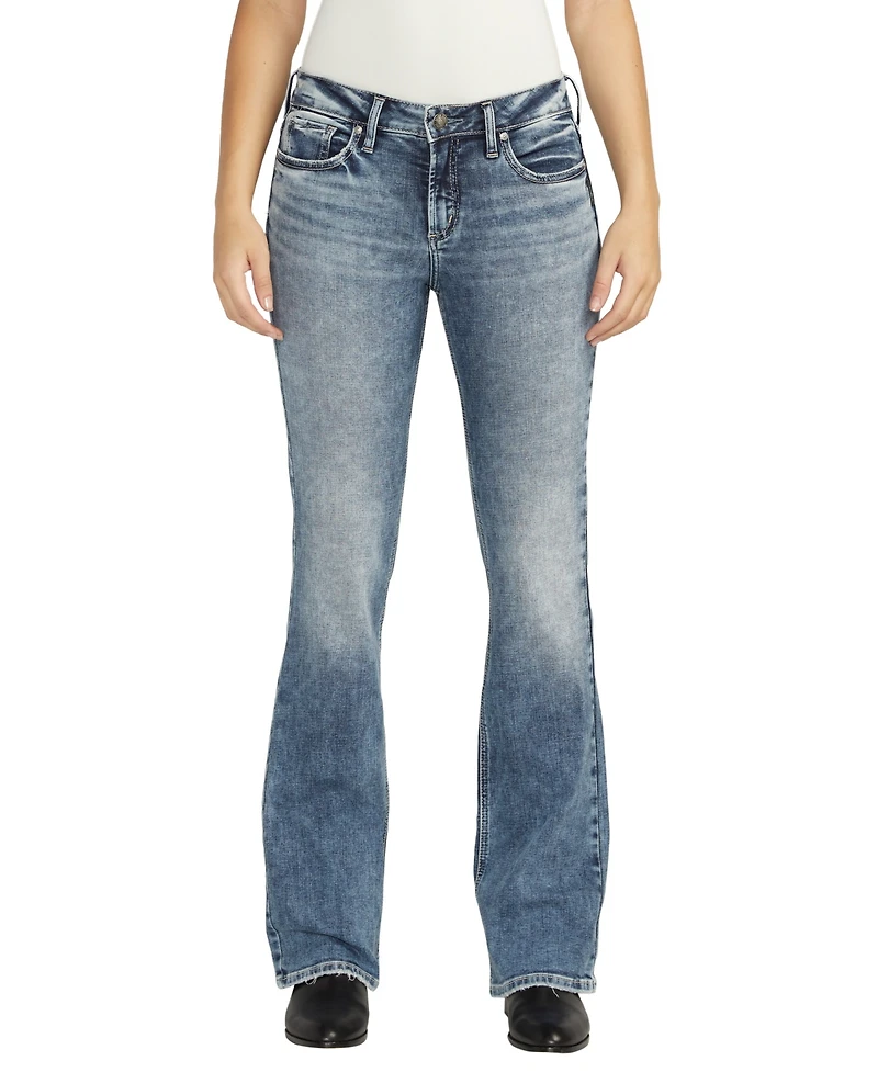 Silver Jeans Co. Women's Suki Mid Rise Bootcut