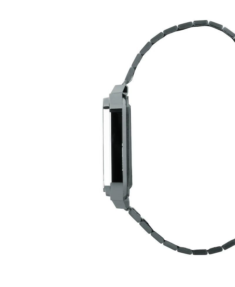 G-Shock Unisex Digital Silver-Tone Stainless Steel Watch 33.5mm, A120WE-1AVT