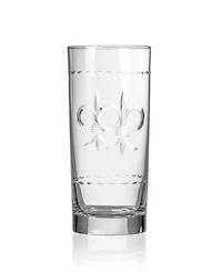 Rolf Glass Fleur De Lis Cooler Highball Glass 15oz