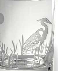 Rolf Glass Heron Double Old Fashioned Glass 13oz
