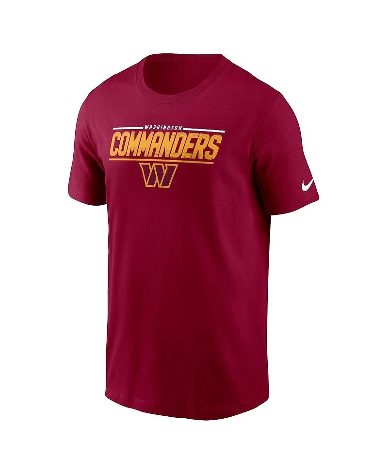 Men's Nike Burgundy Washington Commanders Muscle T-shirt