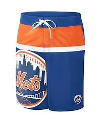 Men's G-iii Sports by Carl Banks Royal New York Mets Sea Wind Swim Shorts