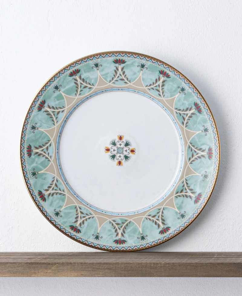 Noritake Serene Garden 4 Piece Dinner Plates Set, 10.5", Service for 4
