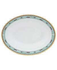 Noritake Serene Garden Oval Vegetable Bowl, 9.75", 46 oz