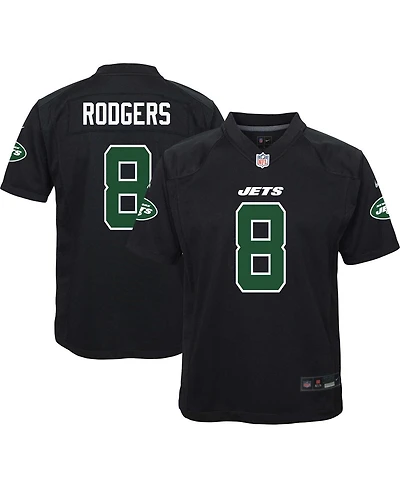 Nike Big Boys and Girls Aaron Rodgers Gotham New York Jets Game Jersey