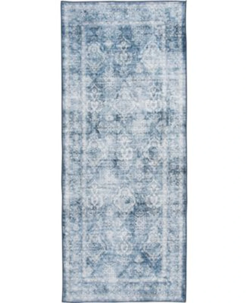 Km Home Revitalize Washable Victoria Area Rug