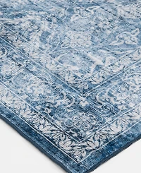 Km Home Revitalize Washable Victoria 7'6" x 9'6" Area Rug