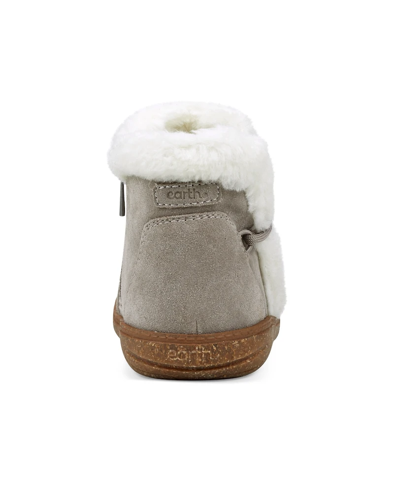 Earth Women's Fleet Cold Weather Lace-Up Casual Booties
