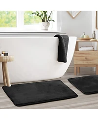 Non-Slip, Ultra Soft Plush, Memory Foam Bath Rug