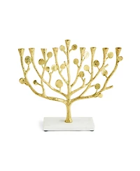 Michael Aram Botanical Leaf Gold-Tone Menorah