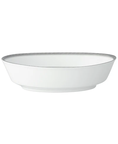 Noritake Charlotta Platinum Oval Vegetable Bowl, 32 oz