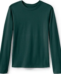 Lands' End Girls Long Sleeve Essential T-shirt