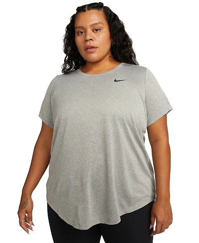 Nike Plus Size Active Dri-fit Women's Short-Sleeve Logo T-Shirt
