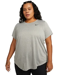 Nike Plus Size Active Dri-fit Women's Short-Sleeve Logo T-Shirt
