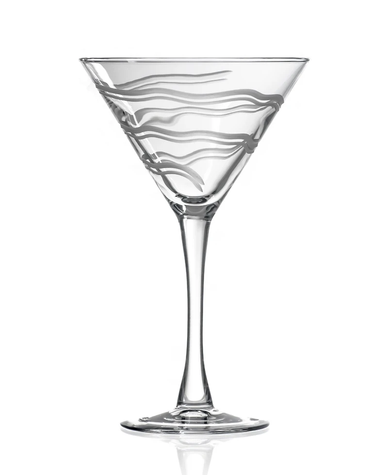 Rolf Glass Good Vibrations Martini Glass 10oz