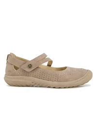 Jbu Women's Fawn Casual Flat Mary Jane Shoe