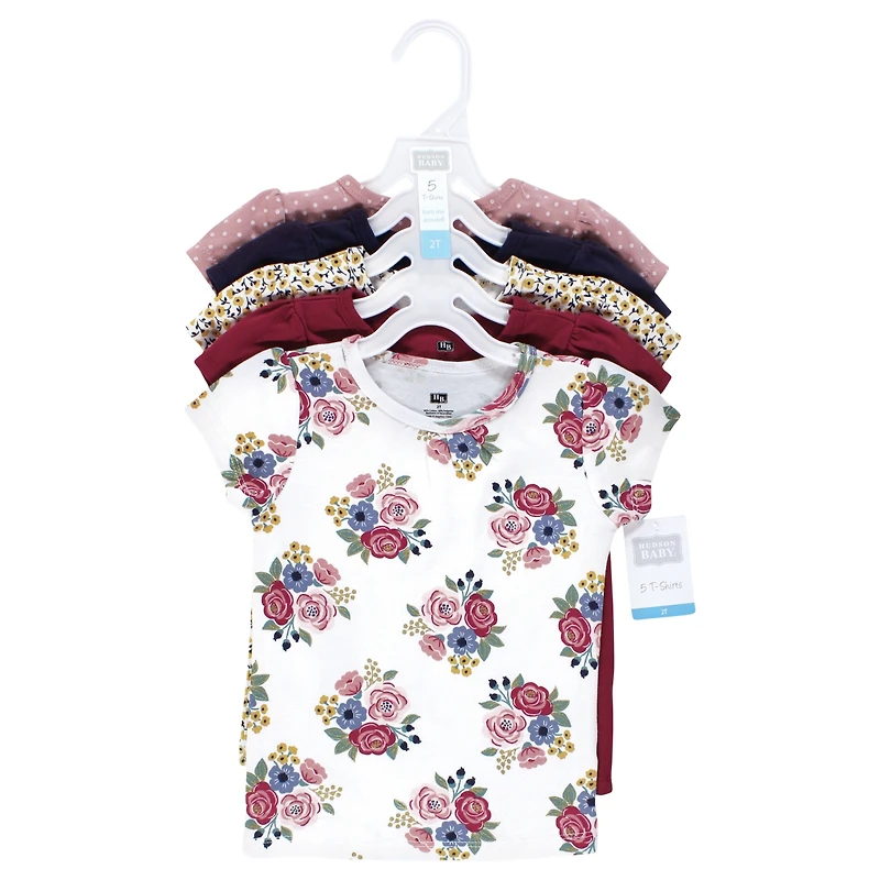 Hudson Baby Baby Girls Hudson Short Sleeve T-Shirts
