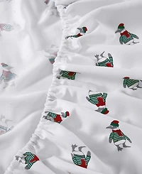 Closeout! Nautica Printed Flannel 4-Pc. Sheet Set