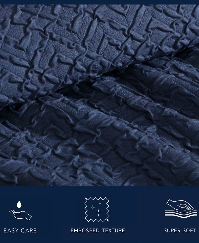 Nautica Point Harbor Embossed Piece Comforter Set