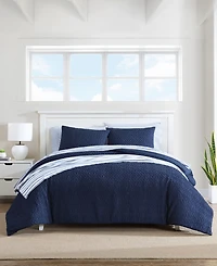 Nautica Point Harbor Embossed Piece Comforter Set