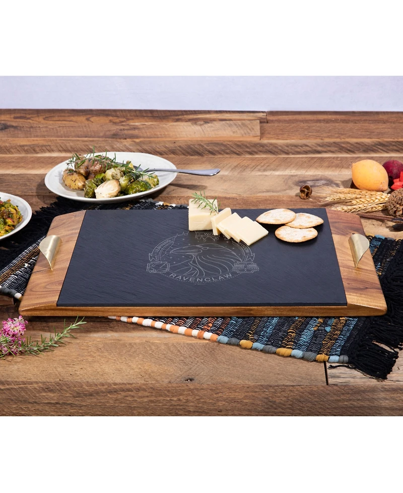Harry Potter Ravenclaw Covina Acacia and Slate Charcuterie Board