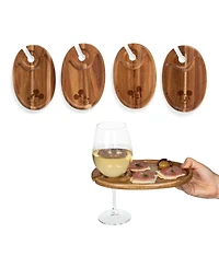 Disney's Mickey Mouse Wine Appetizer Plate Set of 4