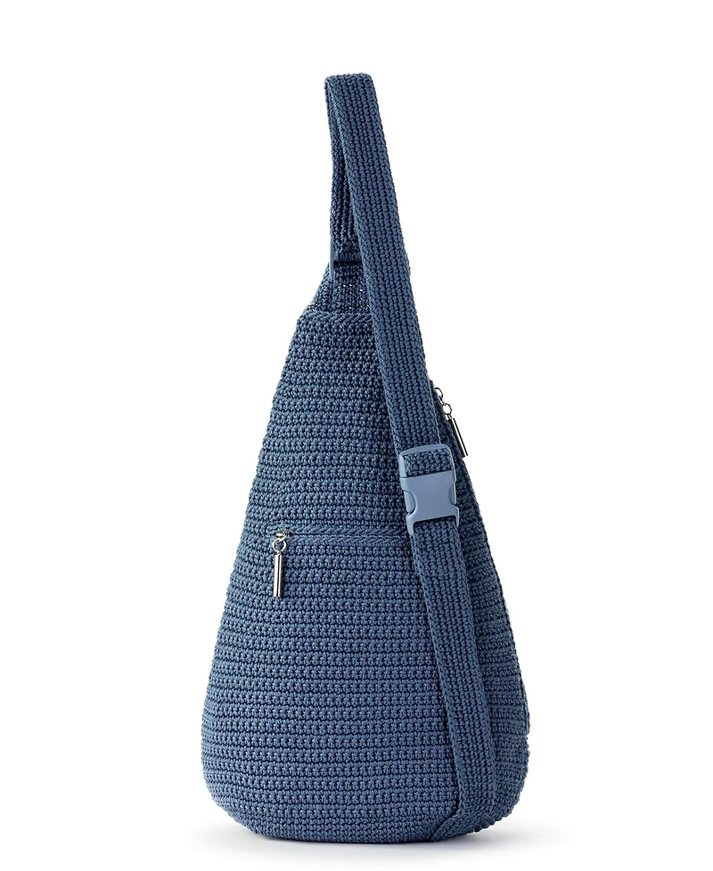 The Sak Women's Geo Sling Crochet Backpack