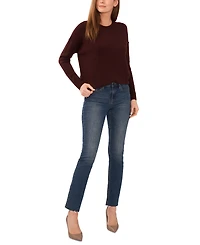 Vince Camuto Women's Cozy Crewneck Long-Sleeve Extend-Shoulder Sweater
