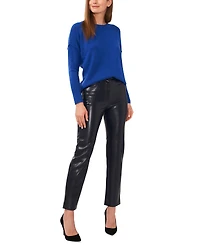 Vince Camuto Women's Cozy Crewneck Long-Sleeve Extend-Shoulder Sweater