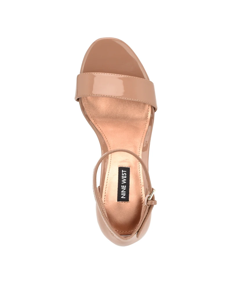 Nine West Women's Elope High Block Heel Sandals