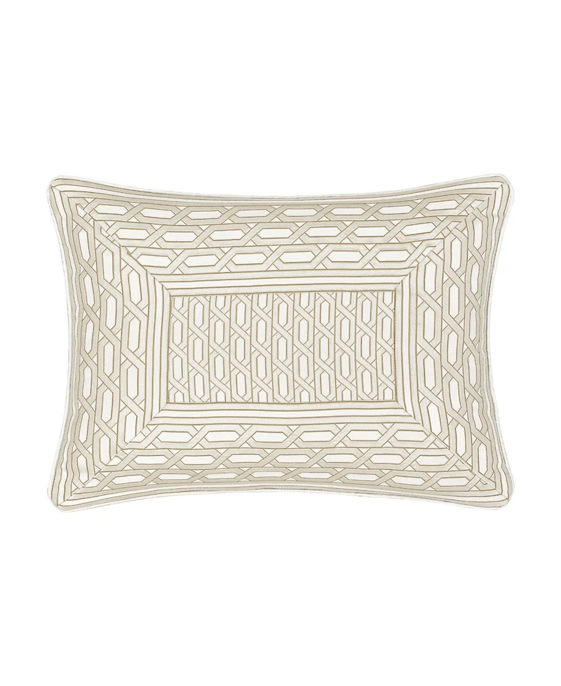 J Queen New York Metropolitan Boudoir Decorative Pillow, 15" x 20"