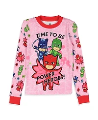 Pj Masks Toddler Girls Gekko Catboy Owlette Logo 2-Piece Tight-Fit Pajama Set