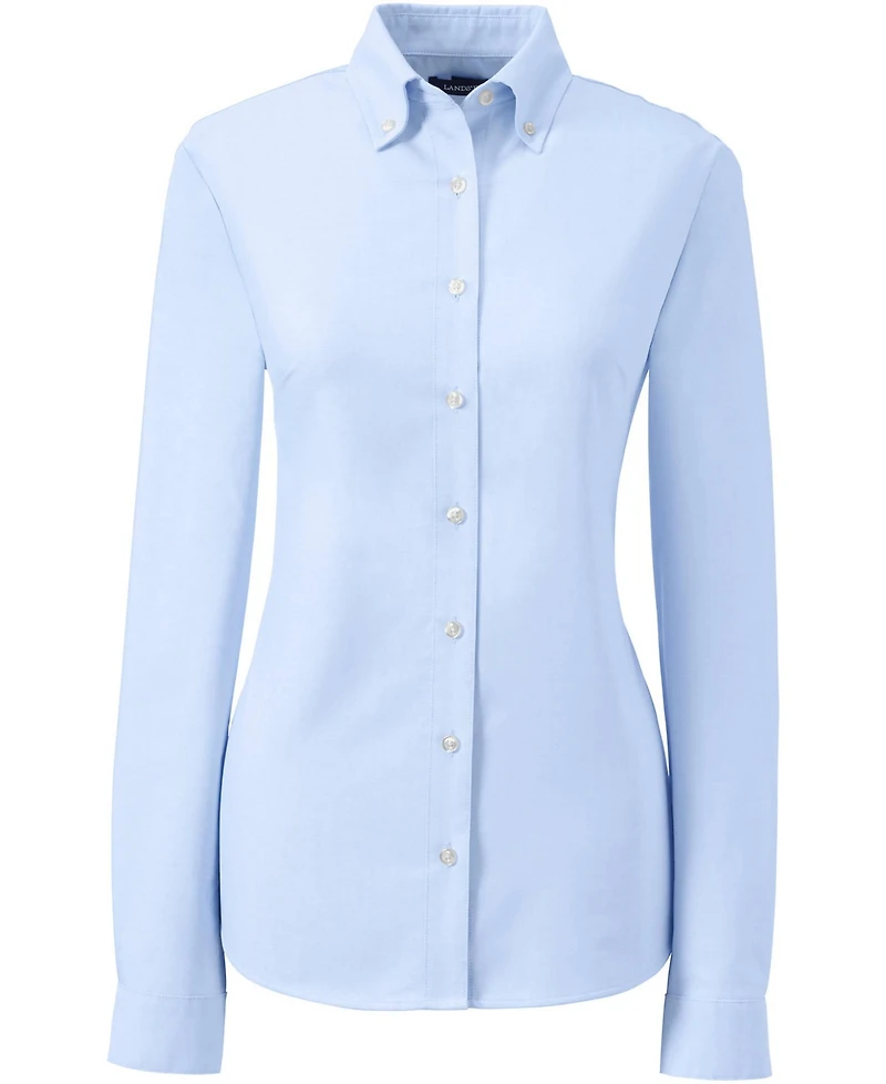 Lands' End Tall Long Sleeve Oxford Dress Shirt