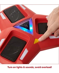 Uno Triple Play Card Game, Game for Family Night, Lights and Sounds