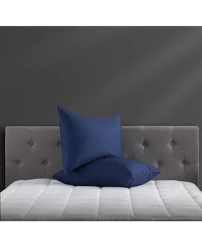 Micropuff Zippered Microfiber Pillow Protectors 4 Pack