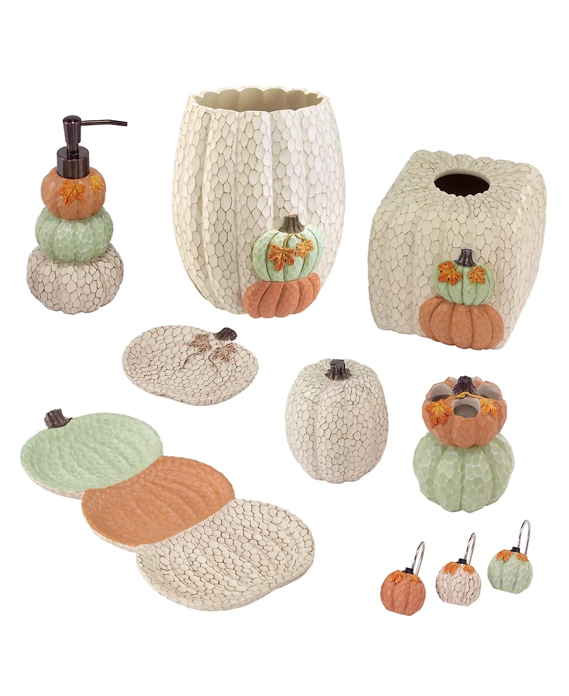 Avanti Grateful Patch Harvest Resin 3-Pc. Bath Accessory Set