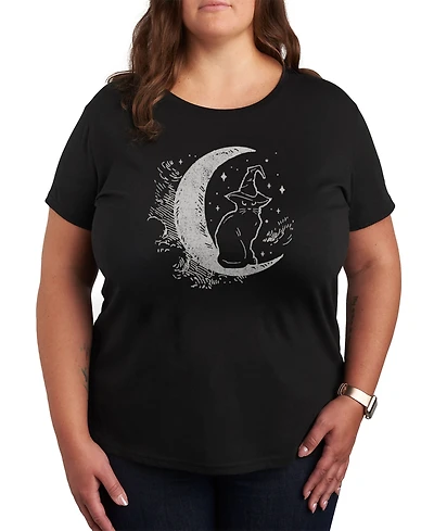 Trendy Plus Size Halloween Graphic T-shirt