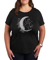 Trendy Plus Size Halloween Graphic T-shirt