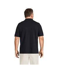 Lands' End Big & Tall Short Sleeve Comfort-First Mesh Pique Polo Shirt